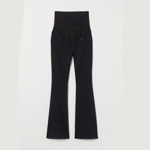 H&M MAMA Flared Twill Pants